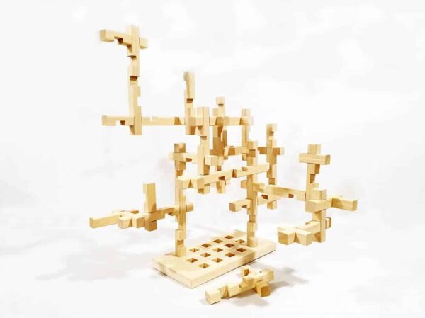 juego de bloques de madera