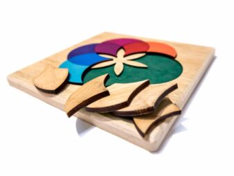 puzzles de madera para niños