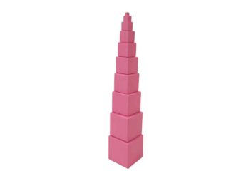torre rosa montessori - habitar las formas