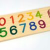 Tabla de números Montessori