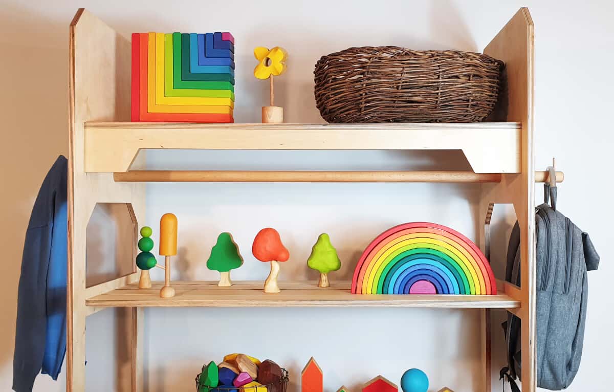 ▷▷ Estantería de juguetes Montessori - Habitar las Formas
