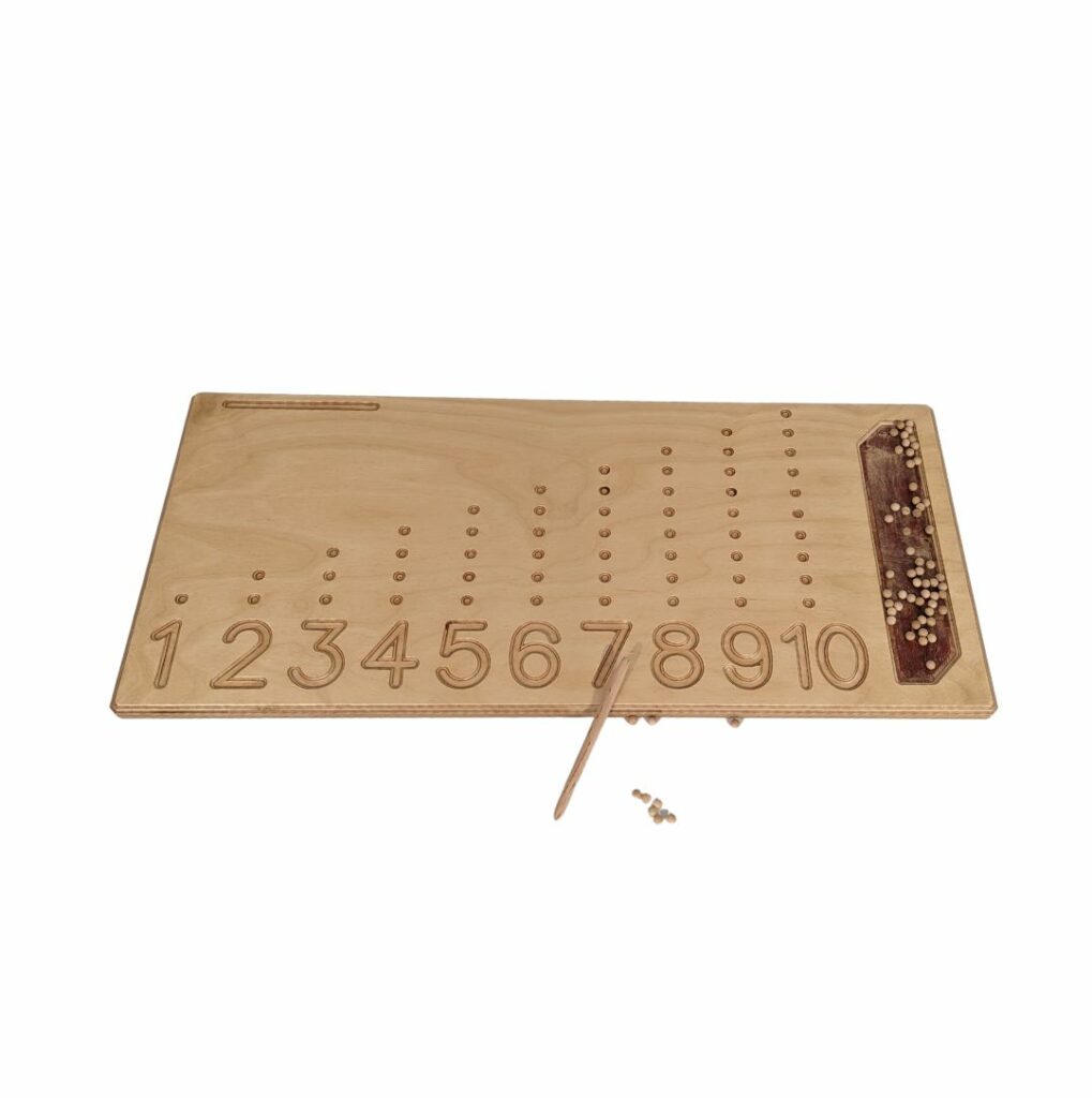 Montessori-Store Tappeto Per La Matematica - 100x80 Cm - Materiale Didattico Per L'Apprendimento Dei Numeri (Senza Scatola)